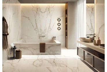 Carrelage effet marbre CALACATTA ORO