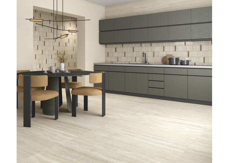 Carrelage effet travertin RHODES