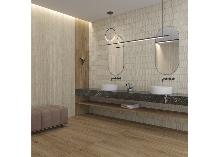 Carrelage effet travertin RHODES