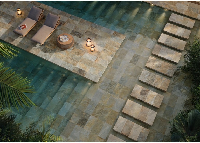 Carrelage effet pierre BALI