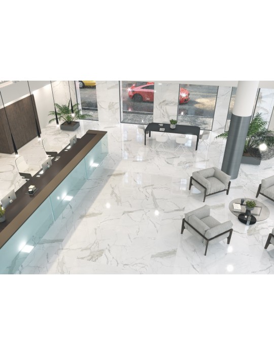 Carrelage effet Marbre STATUARIO