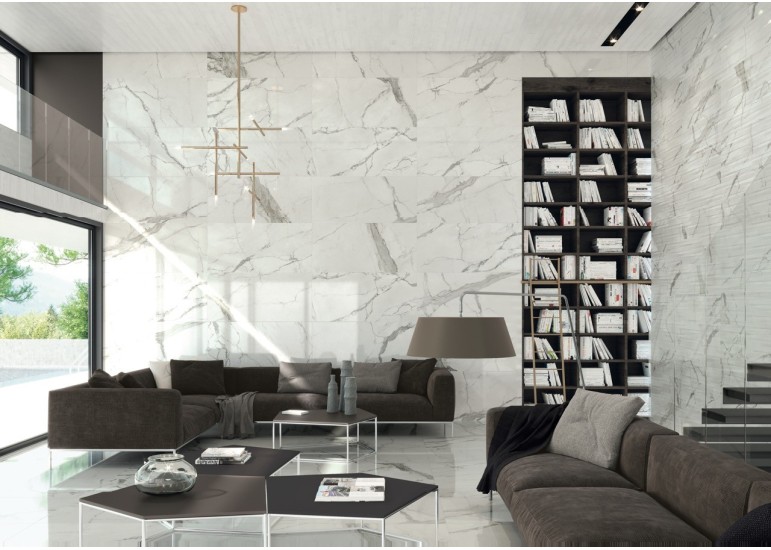 Carrelage effet Marbre STATUARIO