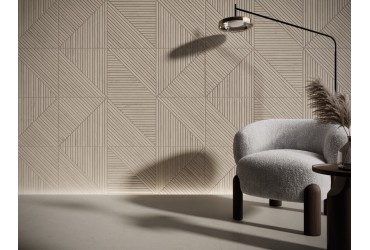 Carrelage effet bois GEOMETRIQUE