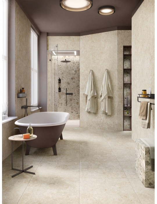 Carrelage effet travertin TRAVERTINO