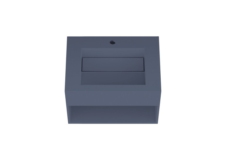 Lavabo suspendu design en résine minérale ARIANNE