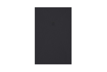 Receveur de douche extra plat en résine surface ardoisée SILEX 2