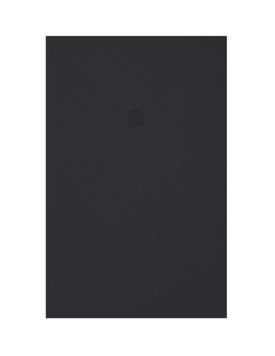 Receveur de douche extra plat en résine surface ardoisée SILEX