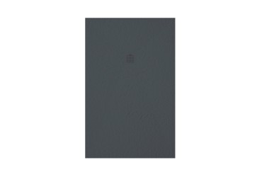 Receveur de douche extra plat en résine surface ardoisée SILEX 2