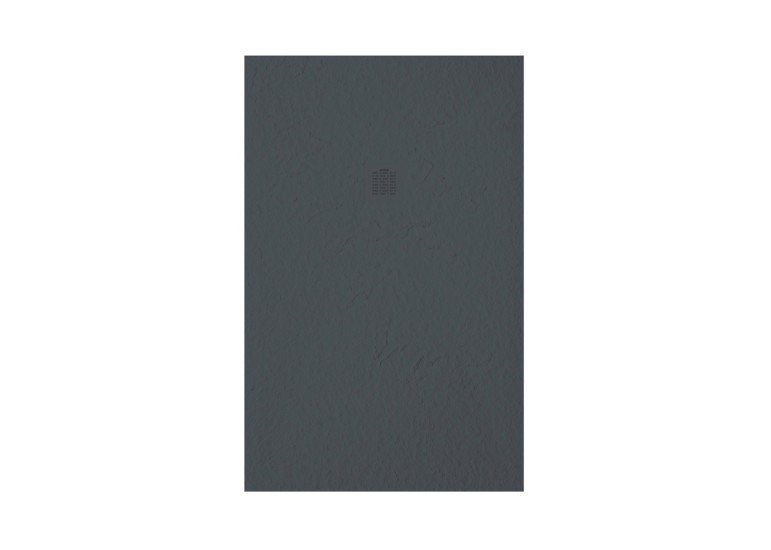 Receveur de douche extra plat en résine surface ardoisée SILEX