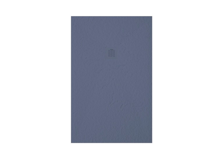 Receveur de douche extra plat en résine surface ardoisée SILEX