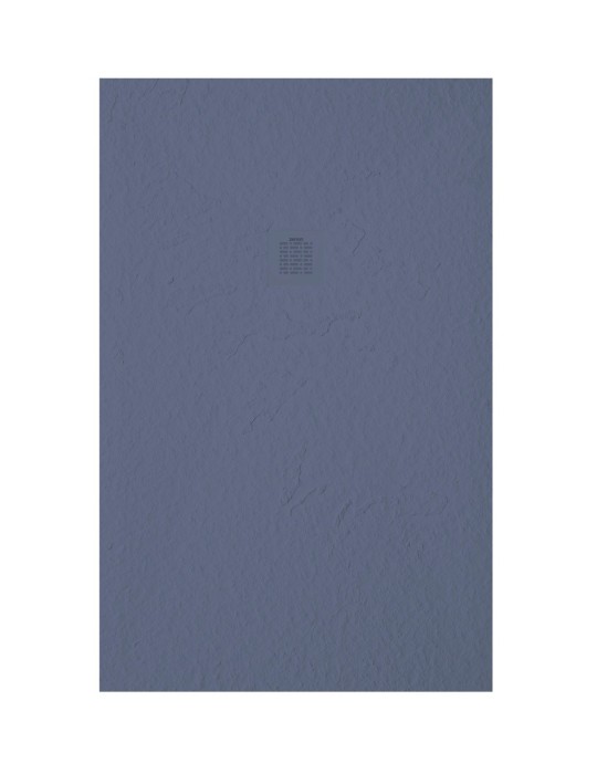 Receveur de douche extra plat en résine surface ardoisée SILEX