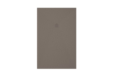 Receveur de douche extra plat en résine surface ardoisée SILEX 2