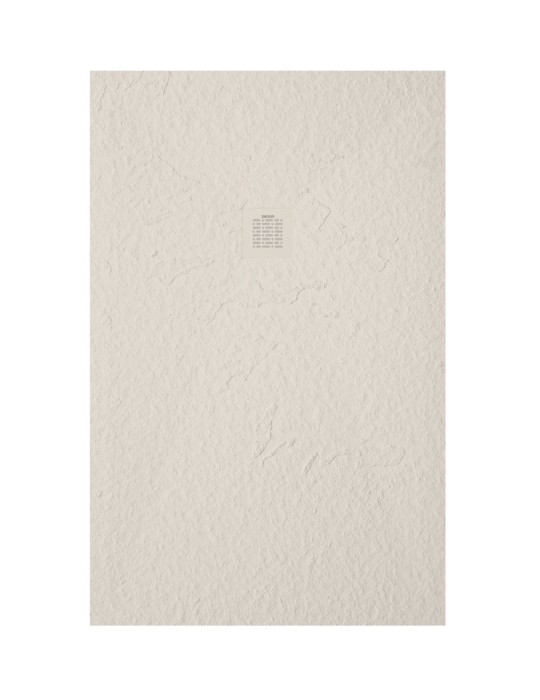 Receveur de douche extra plat en résine surface ardoisée SILEX