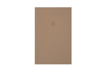 Receveur de douche extra plat en résine surface ardoisée SILEX 2