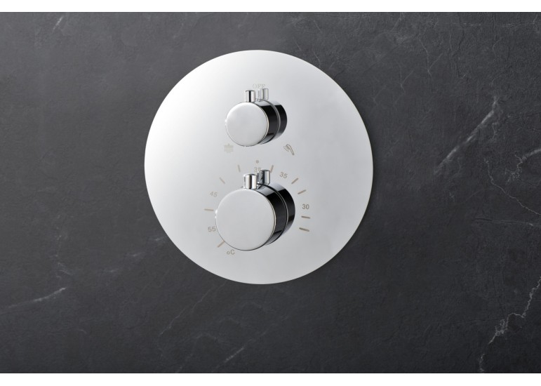 Ensemble de douche thermostatique encastré Monza