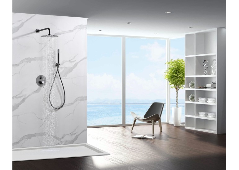 Ensemble de douche thermostatique encastré Monza