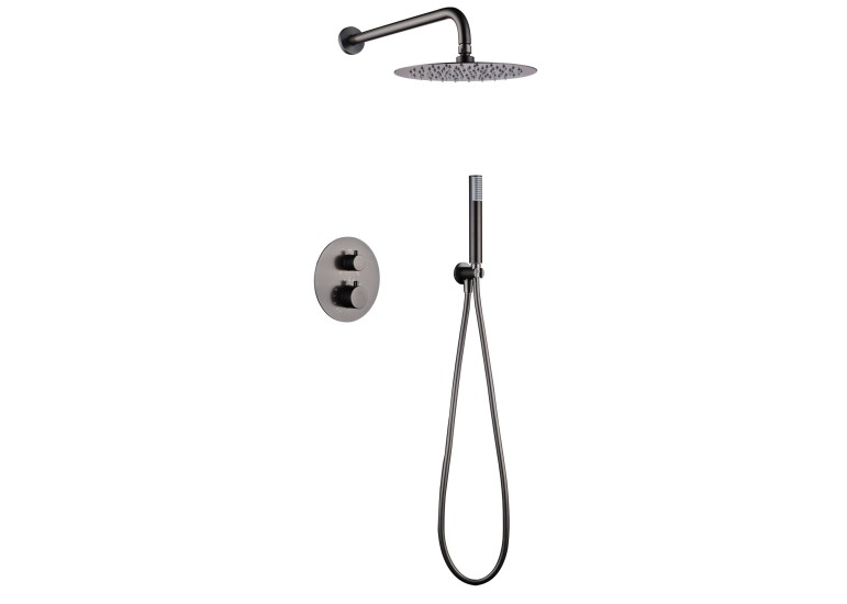 Ensemble de douche thermostatique encastré Monza