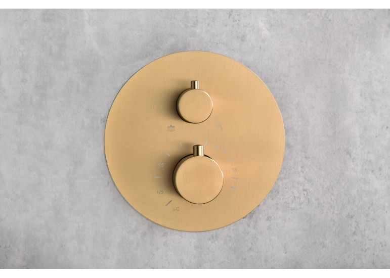 Ensemble de douche thermostatique encastré Monza