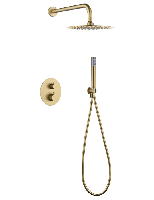 Ensemble de douche thermostatique encastré Monza