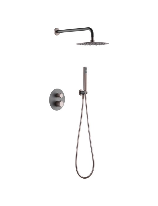 Ensemble de douche thermostatique encastré Line