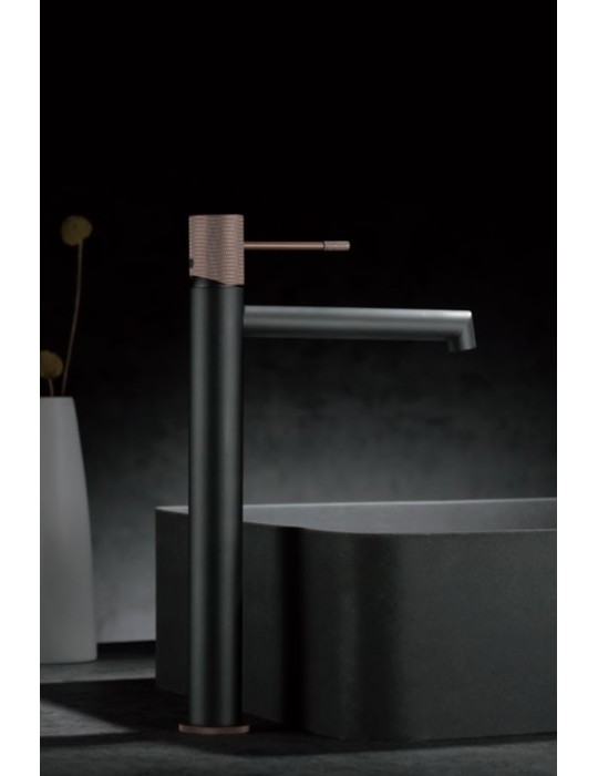 Monocommande lavabo bec haut Line