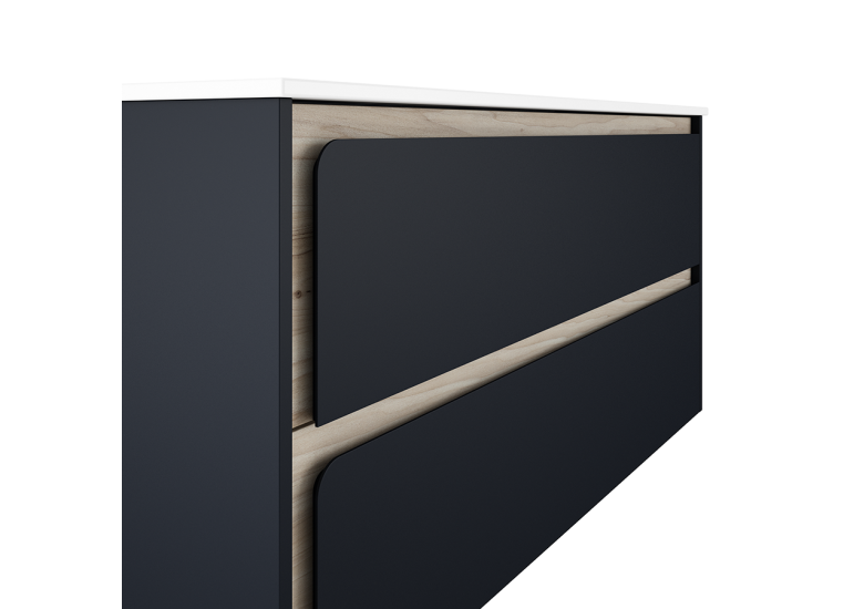 Meuble INDIGO intérieur ALISO 120 cm GAUCHE