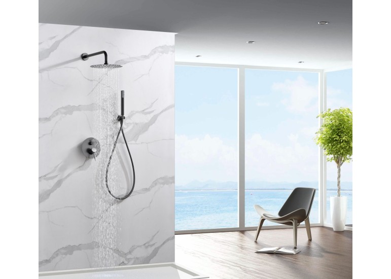 Ensemble de douche monocommande encastré Monza