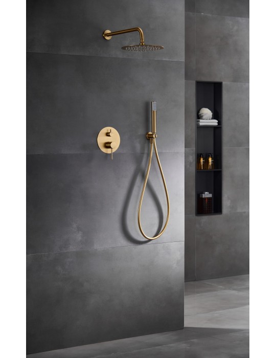 Ensemble de douche monocommande encastré Monza