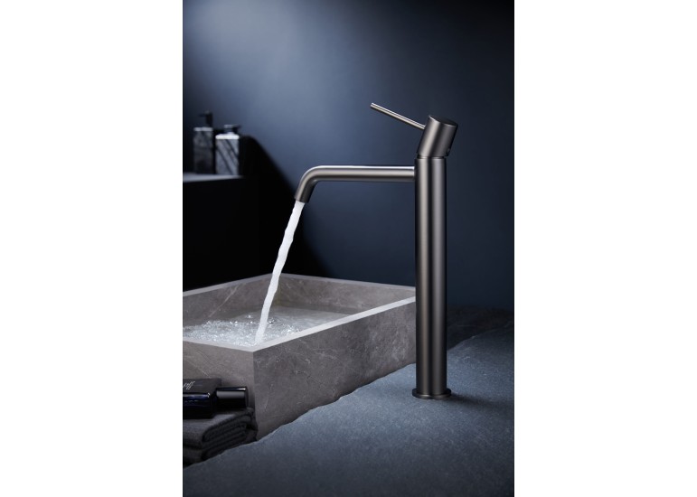 Monocommande lavabo bec haut Monza