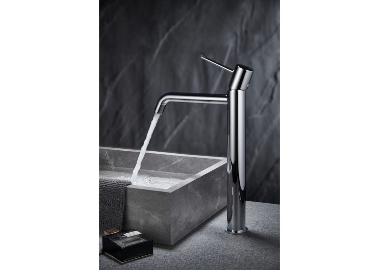 Monocommande lavabo bec haut Monza