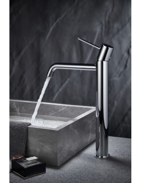 Monocommande lavabo bec haut Monza