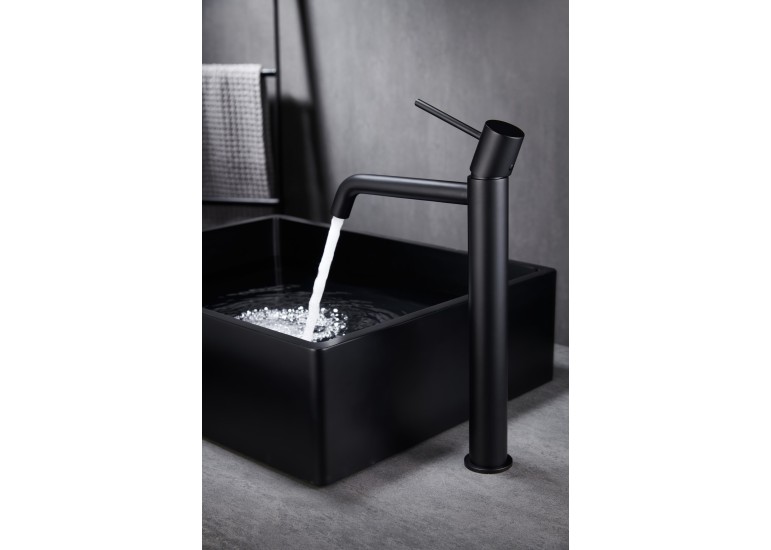 Monocommande lavabo bec haut Monza