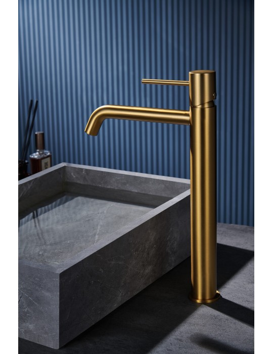 Monocommande lavabo bec haut Monza