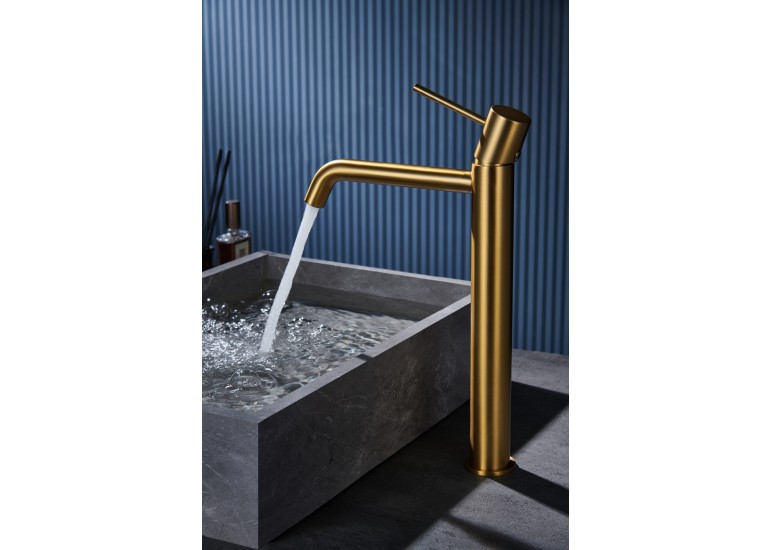 Monocommande lavabo bec haut Monza