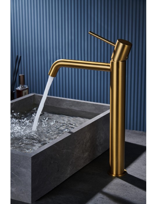 Monocommande lavabo bec haut Monza