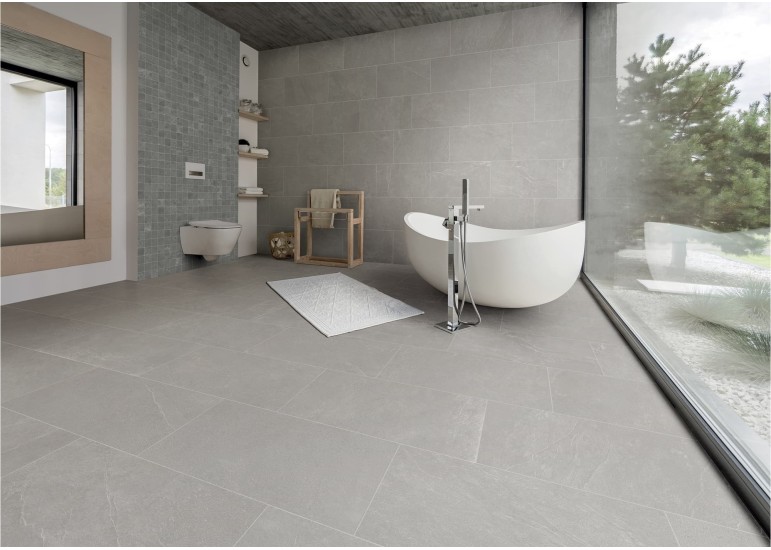 Carrelage effet béton ARDOISE