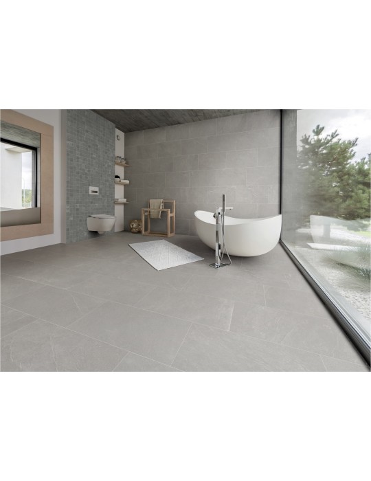 Carrelage effet béton ARDOISE